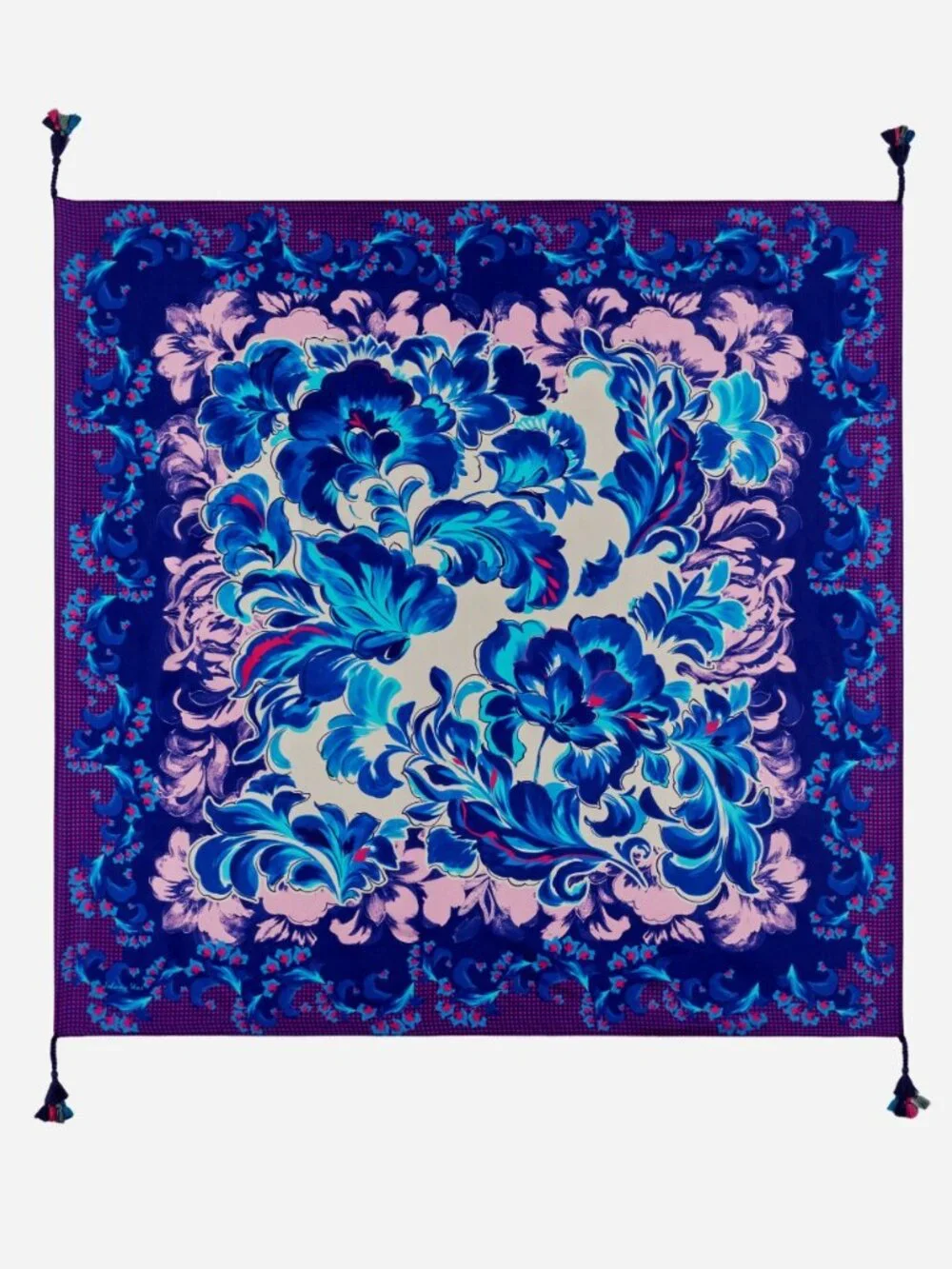 Johnny Was 100% Silk Scarf